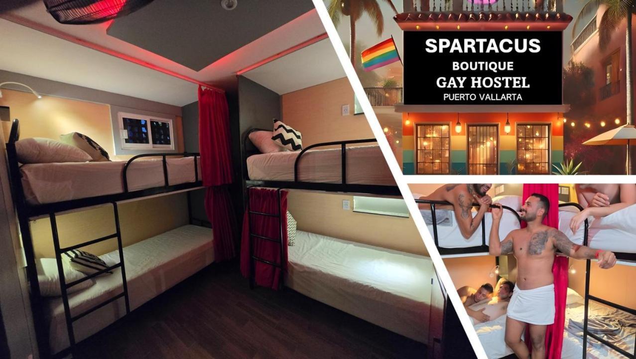 Spartacus Hostel Boutique For Men Пуэрто-Вальярта Экстерьер фото